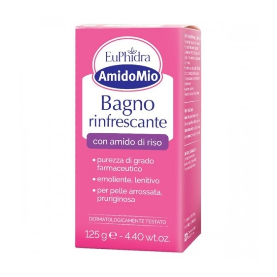 Euphidra Bagno Rinfrescante In Polvere Per Neonato Amidomio 125 G