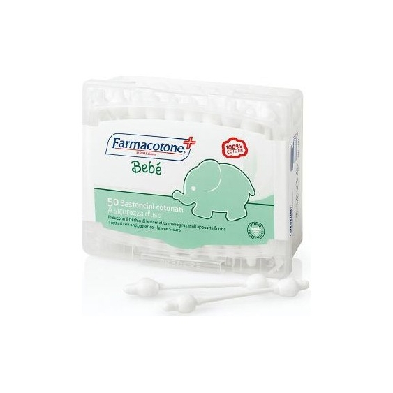 Farmacotone Bebè Puliorecchie Protector 50 Bastoncini