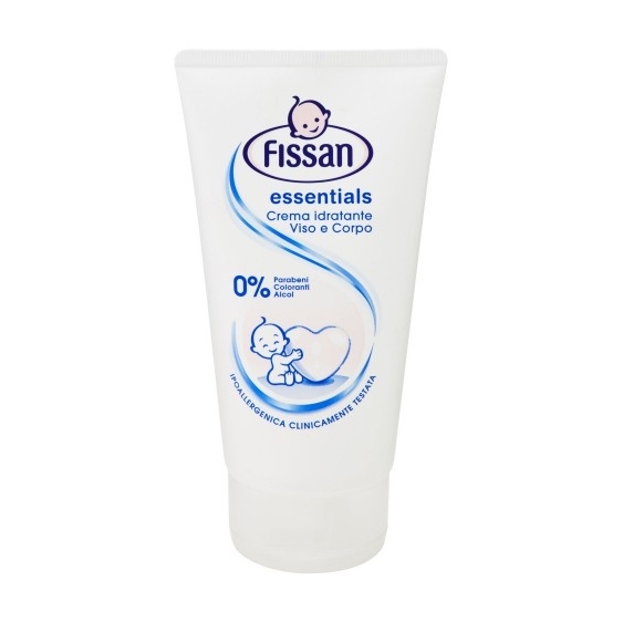 Fissan Baby Essentials Crema Idratante Viso E Corpo Tubo 150 Ml