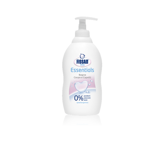 Fissan Bagno Schiuma Per Corpo E Capelli Essentials 400 Ml