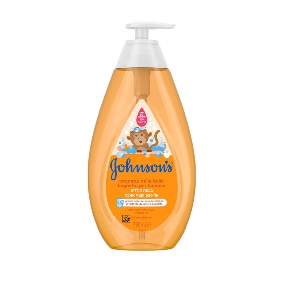 Johnson & Johnson Bagnetto Mille Bolle Detergente Per Bambini 750 Ml