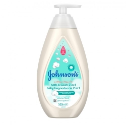 Johnson & Johnson Cottontouch Baby 2 In 1 Bagnodoccia 500 Ml