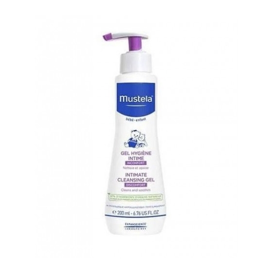 Mustela Gel Detergente Intimo Per Bambini Con Dispenser 200 Ml