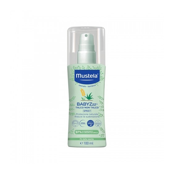 Mustela Babyzzz Talco Non Talco Spray Anti-Zanzara Per Neonati 100 Ml