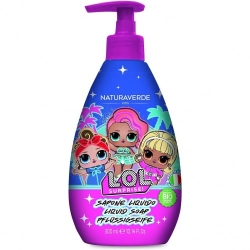 Naturaverde Sapone Liquido Per Bambini Con Decorazioni Lol Surprise 300 Ml
