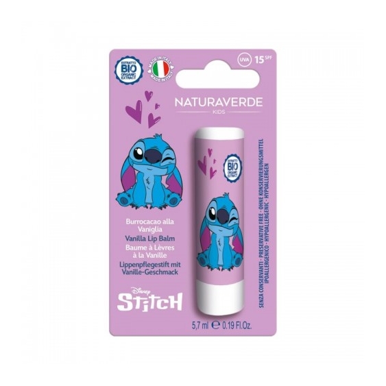 Naturaverde Disney Stitch Burrocacao Alla Vaniglia 5,7Ml