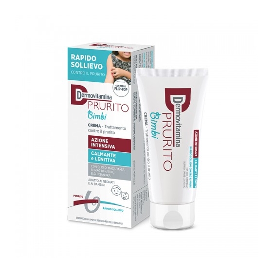 Pasquali Dermovitamina Prurito Bimbi 30 Ml Crema Ad Azione Intensiva Calmante E Lenitiva