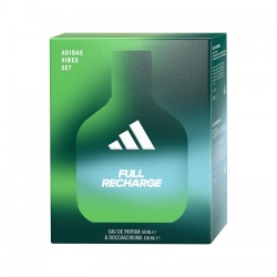 Adidas Cofanetto Vibes Full Recharge Eau De Parfum 50 Ml + Gel Doccia 100 Ml