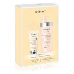 Biopoint Cofanetto Softness Duo Crema Corpo 500 Ml + Crema Mani 75 Ml