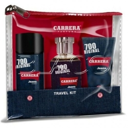 Carrera Cofanetto 700 Original Eau De Toilette + Schiuma Da Barba + Balsamo Dopobarba