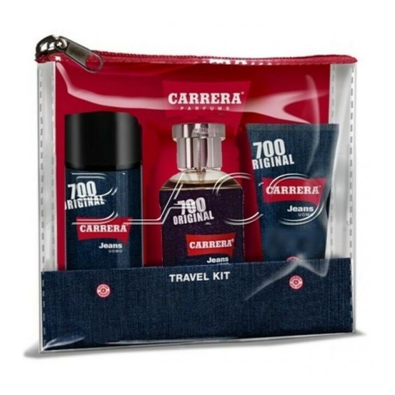 Carrera Cofanetto 700 Original Eau De Toilette + Schiuma Da Barba + Balsamo Dopobarba