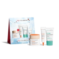 Clarins My Clarins Collection Cofanetto Idratante, Rimpolpante E Levigante