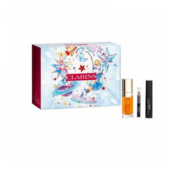 Clarins Gli Essenziali Occhi E Labbra Cofanetto Regalo Natale