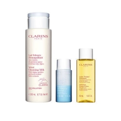 Clarins Essenziali Detersione Idratante Routine Per Pelli Secche E Normali