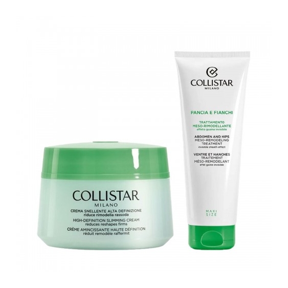 Collistar Cofanetto Crema Snellente 400 Ml + Pancia E Fianchi 75 Ml