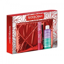 Deborah Pochette N.03 Mascara Like A Pro + Matita Occhi 24 Ore + Struccante Bifasico