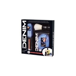 Denim Cofanetto Denim Original After Shave 100 Ml + Shaving Cream 100 Ml + Pennello Con Manico Nero