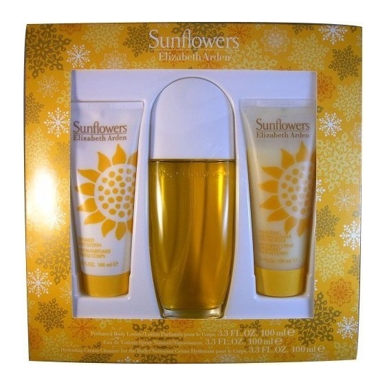 Elizabeth Arden Cofanetto Regalo Sunflowers Edt 100 Ml + Lozione Corpo + Cleanser Idratante