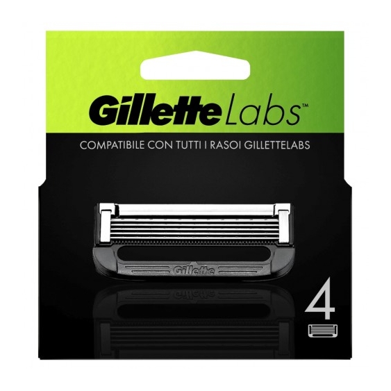Gillette Labs 4 Lame Di Ricambio