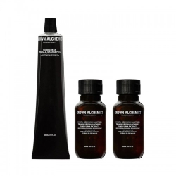 Grown Alchemist Healthy Hands Kit 2 Hydra-Gel Igienizzanti Per Le Mani Da 50 Ml + Crema Mani Da 65 Ml