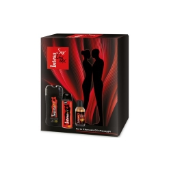 Intesa Cofanetto Sex Unisex Ambra D'Arabia Doccia Shampoo 250 Ml + Deodorante 150 Ml + Olio Massaggio 100 Ml