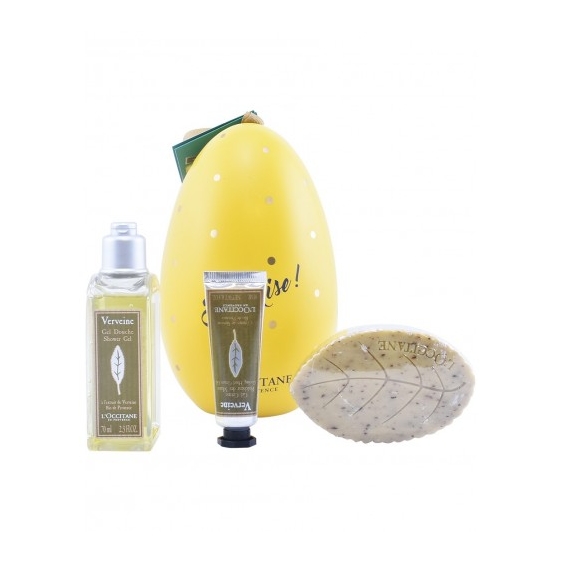 L'Occitane Cofanetto Verveine Gel Doccia 70 Ml + Crema Mani 30 Ml + Sapone 75 G
