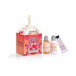 L'Occitane Cofanetto Coccola Fiori Di Ciliegio Crema Mani 10 Ml + Latte Corpo 35 Ml + Gel Doccia 35 Ml