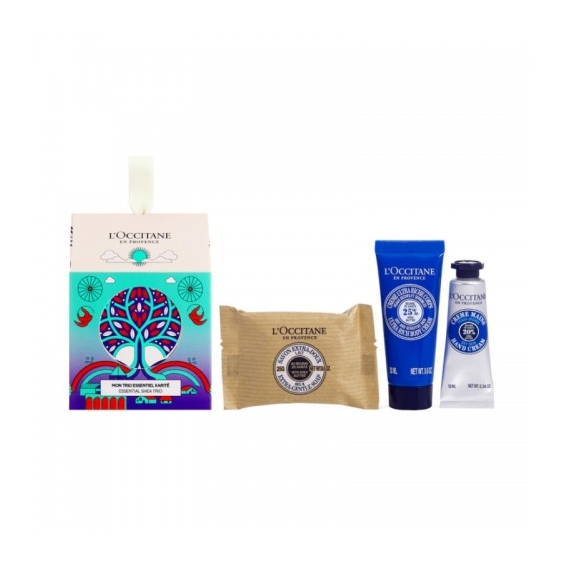 L'Occitane Cofanetto Karité Sapone Extra Dolce 25G + Crema Corpo Ultra Ricca 20Ml + Crema Mani 10Ml