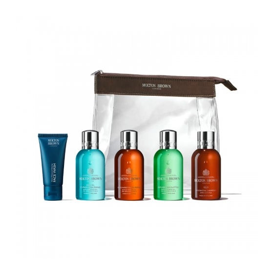 Molton Brown The Refreshed Adventurer Kit Detergente Viso Corpo E Capelli