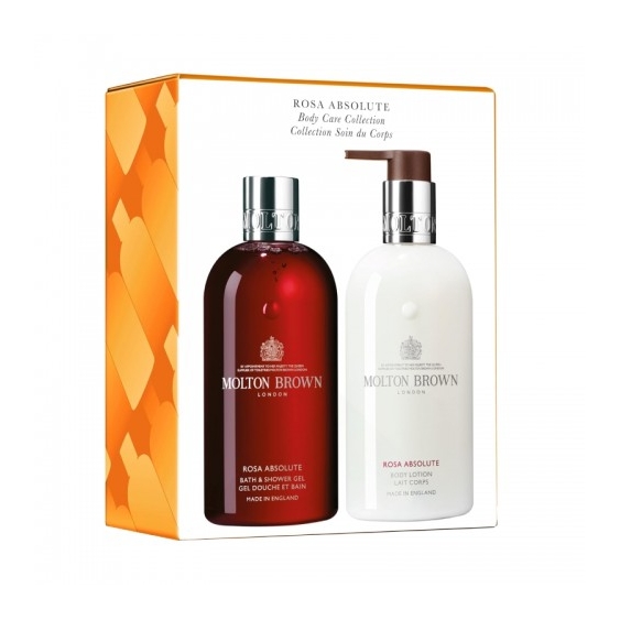 Molton Brown Rosa Absolute Body Care Collection Gel Doccia + Lozione Corpo
