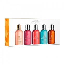 Molton Brown Travel Body Care Collection Cofanetto Con 5 Gel Doccia