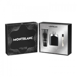 Mont Blanc Cofanetto Legend Eau De Toilette 100 Ml + Edt Travel Size 7,5 Ml + Shower Gel 100 Ml