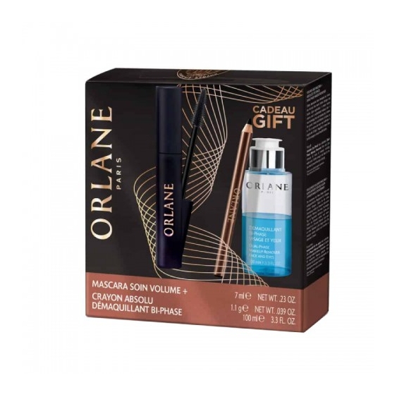 Orlane Cofanetto Mascara Soin Volume 7Ml + Crayon Absolu + Demaquillant Bi-Phase 100Ml