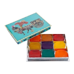 Ortigia Set Regalo 9 Saponi Assortiti Da 40 G Turchese