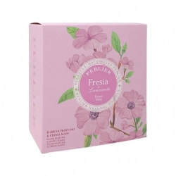 Perlier Cofanetto Fresia Di Lanzatore Crema Mani 100 Ml + Elisir Di Profumo 100 Ml