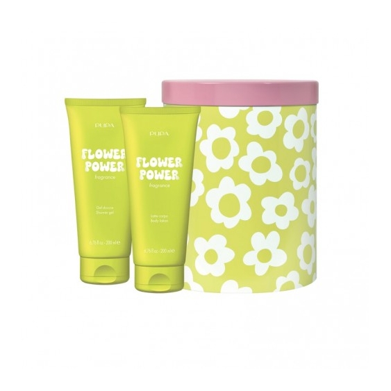 Pupa Happy Box Kit 1 Gel Doccia E Latte Corpo N. 004 Flower Power