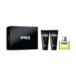 Reporter Cofanetto Reporter For Men Eau De Toilette 75 Ml + Bath Shower Gel 100 Ml + After Shave Balm 100 Ml