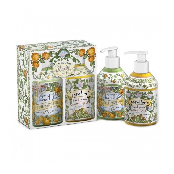 Rudy Le Maioliche Ischia & Pantelleria Set Sapone Mani