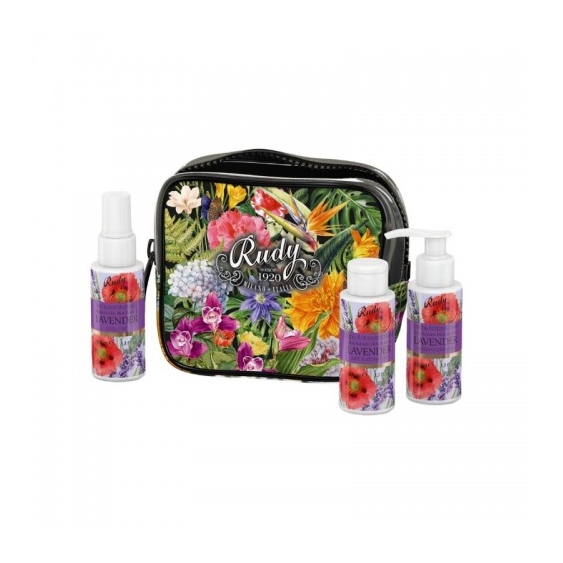 Rudy Cofanetto Lavender Docciaschiuma 100 Ml + Crema Corpo 100 Ml + Acqua Profumata 100 Ml