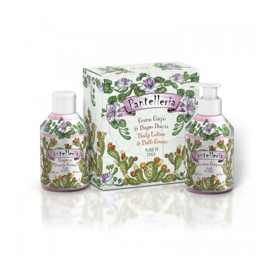Rudy Cofanetto Le Maioliche Pantelleria Bagno Doccia 250 Ml + Crema Corpo 250 Ml
