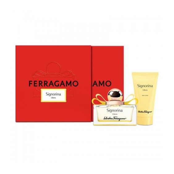 Salvatore Ferragamo Cofanetto Signorina Libera Eau De Parfum 50 Ml + Body Lotion 50 Ml