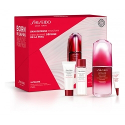 Shiseido Cofanetto Skin Defence Program Siero Viso+Siero Contorno Occhi+Attivatore+Detergente