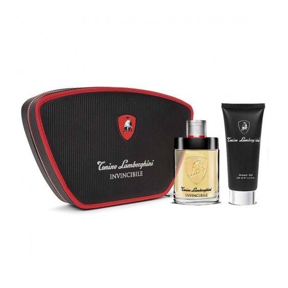 Tonino Lamborghini Set Regalo Invincibile Edt Uomo 75 Ml + Shower Gel 100 Ml
