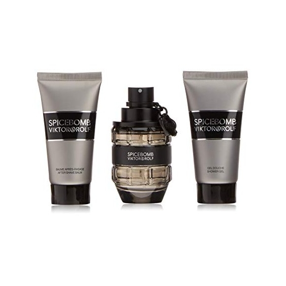Viktor & Rolf Cofanetto Spicebomb Eau De Toilette 50 Ml + Gel Doccia 50 Ml + Dopobarba 50 Ml