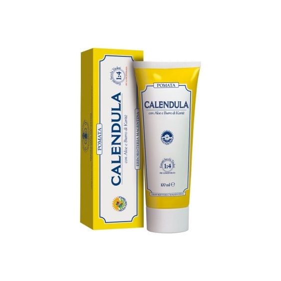Erboristeria Magentina Calendula Pomata Per Scottature E Screpolature Di Mani E Gambe 100 Ml
