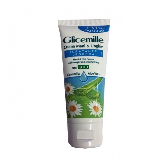 Glicemille Crema Mani & Unghie Idratante Leggera 100 Ml