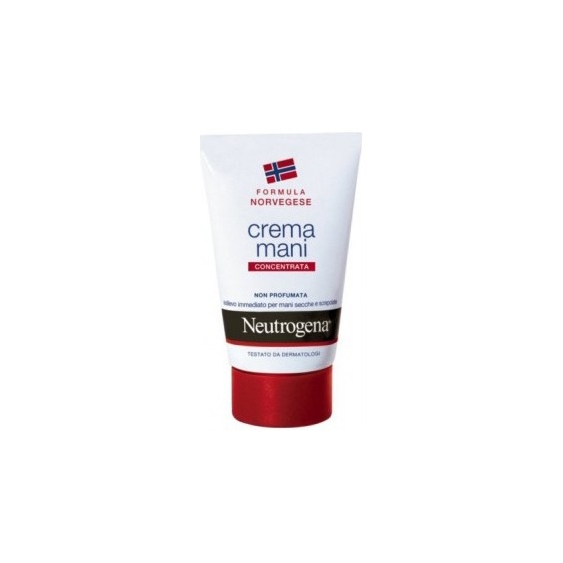 Neutrogena Crema Per Le Mani Concentrata Senza Profumo Versione Rossa 50 Ml