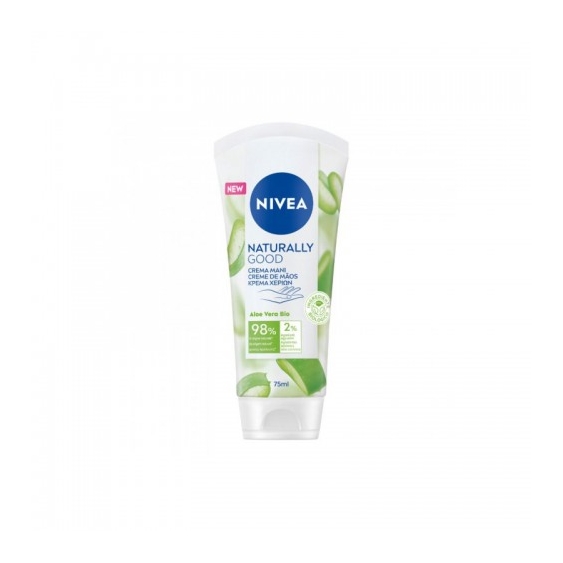 Nivea Naturally Good Crema Mani Con Aloe Vera Bio 75 Ml