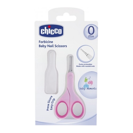 Chicco Forbicine Neonato Igiene Sicura Colore Rosa