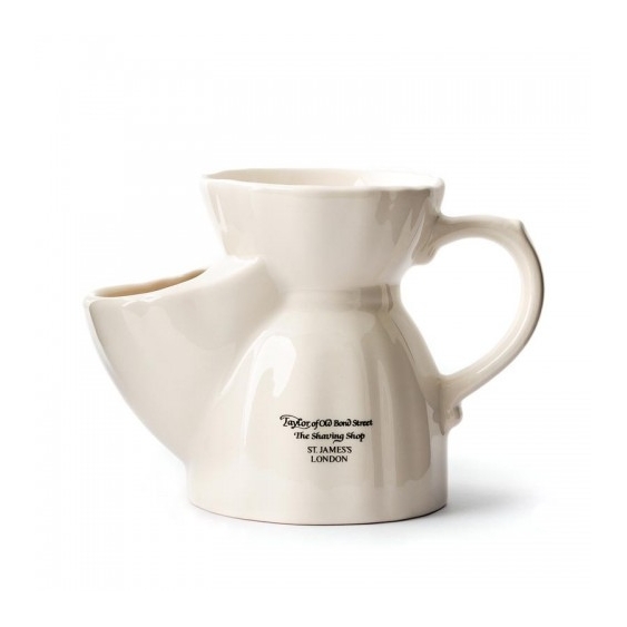 Taylor Of Old Bond Street Tazza Per Rasatura In Stile Vittoriano Bianca